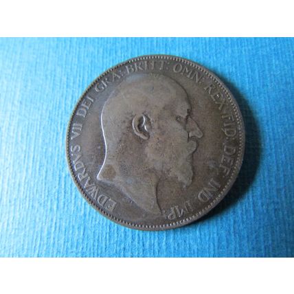 1905 EDWARD VII ONE PENNY FREE POST.