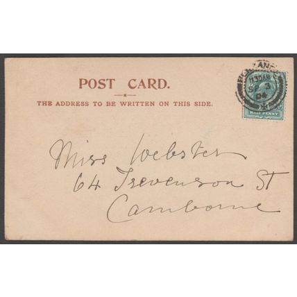 Actress Lettice Fairfax, 1904 - RP Postcard