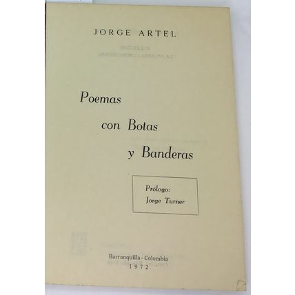 Poemas con Botas y Banderas, Jorge Artel