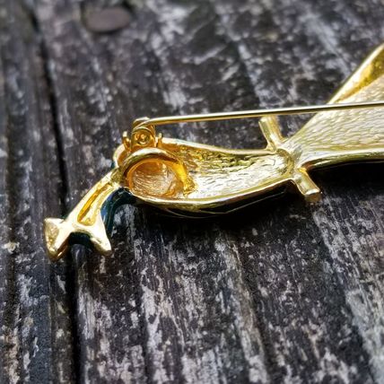 Green & Blue Peacock Brooch