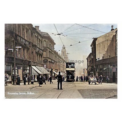ptc0925 - Bolton , Knowsley Street , Lancashire - print 6x4