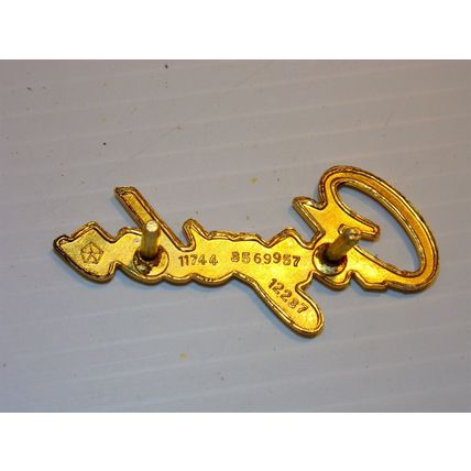 1974 Chrysler Trunk Emblem OEM 3569957 Newport New Yorker