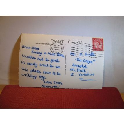 THE POOL, MARTON, MIDDLESBROUGH, YORKSHIRE used postcard RP 1962 pm =