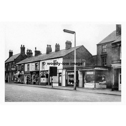 pt7651 - Cafe , Butchers & Shops , Ripley , Derbyshire - print 6x4