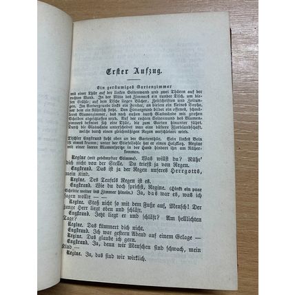 RARE* c1890s HENRIK IBSEN GESPENSTER (GHOSTS) GERMAN FICTION ANTIQUE BOOK (P3)