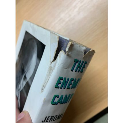 1958 1ST US EDITION JEROME WEIDMAN "THE ENEMY CAMP" FICTION HARDBACK BOOK (P5)
