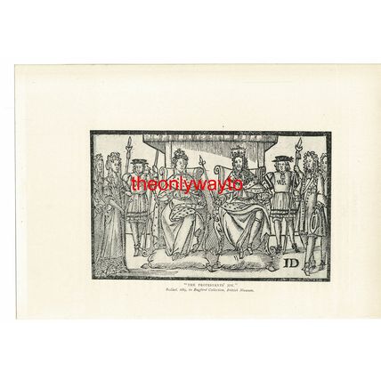 The Protestants Joy, 1689 (William & Mary), Book Illustration (Print), 1903