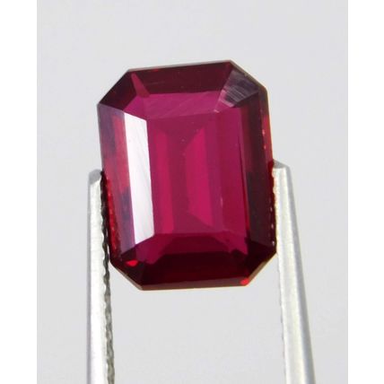 4.15 Ct Natural Pink Red Raspberry Rhodolite Garnet Emerald Gemstone