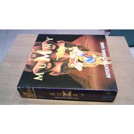 THE MUMMY: ADVENTURE BOARD GAME (Upstarts!) SEE NOTES FOR MISSING PARTS INFO