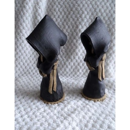 Gothic Halloween Incense Burners + Bases & Pumpkin Tea light holder