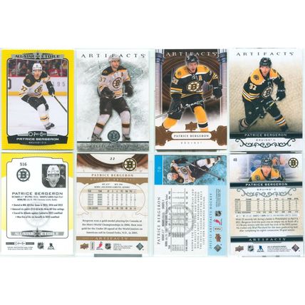 Patrice Bergeron 22x card lot incl Inserts