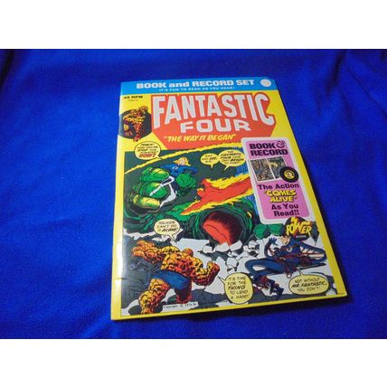 1974 FANTASTIC FOUR Power Records Set! John Buscema Art!! NM-! $37.00 Shipped