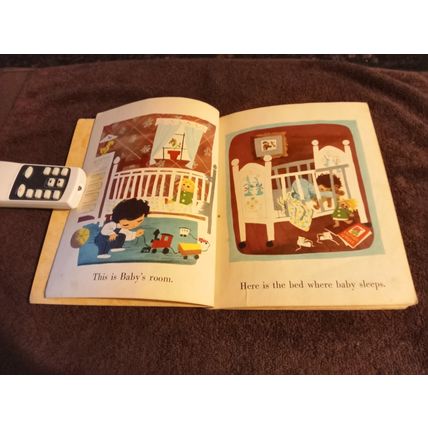 Little Golden Book Baby's House By Gelolo McHugh (A) First Edition VG Shape 1950