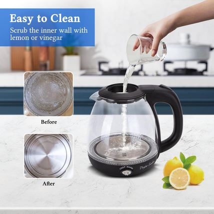 Taylor Swoden Electric Kettle with Tea Infuser, 1L Small Electric Tea Kettle wit