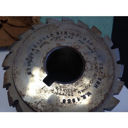 STAR 4912013 GEAR HOB, FIN TOPG, N2 BIN-524030 LA 5 36 5RH W.D. 1958 12 NDP,FF