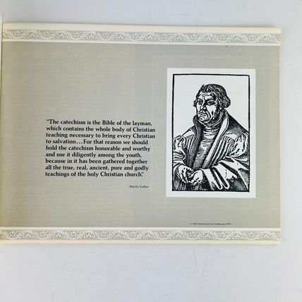 Dr Martin Luther Small Catechism 450th Anniversary Remembrance Booklet