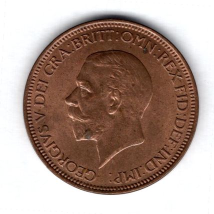 Great Britain. George V. Halfpenny 1935. dy19072