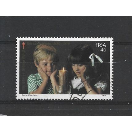 SouthAfrica.50th Anniversary of Christmas Stamp Fund stamp.Fine Used.Sep25b