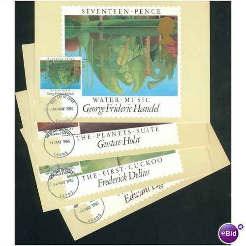 GB PHQ + FDI 1985 - Europa, European Music Year (Mint)