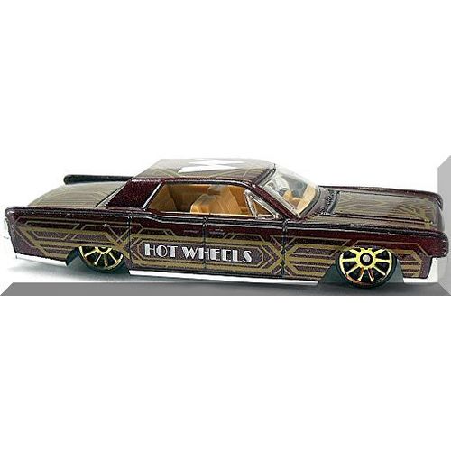Hot Wheels - '64 Lincoln Continental: HW Art Cars #2/10 - #15/365 (2017) *Brown*