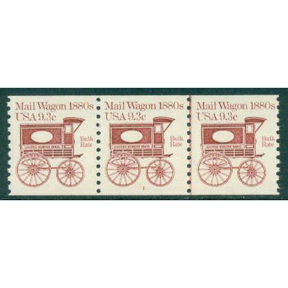 1903 9.3c Mail Wagon Fine MNH Dry Gum PNC 1/3 A02075