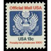 O129 13c Eagle Fine MNH G0627