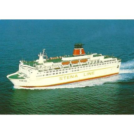 Stena Line MV STENA DANICA Company Postcard