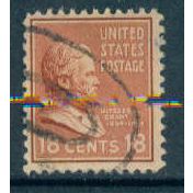 Used 823 18c Ulysses S. Grant Fine NA1510