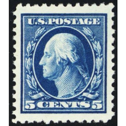 504, Mint NH XF/Superb 5¢ JUMBO - PSE Graded 95J * Stuart Katz