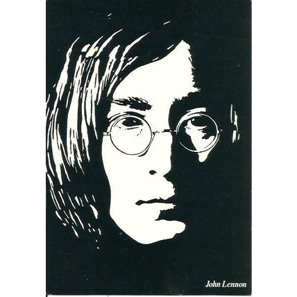 Music JOHN LENNON Postcard (Beechwood 553553)
