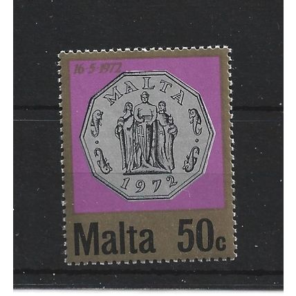 Malta.SG474 50c Great Siege Monument.Mounted Mint.May25