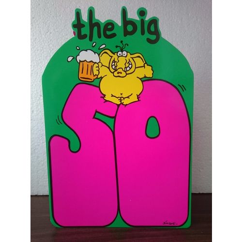 50th birthday card - The Big 50 - 08