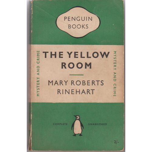 The Yellow Room 1953 Mary Roberts Rinehart 1st Penguin edition