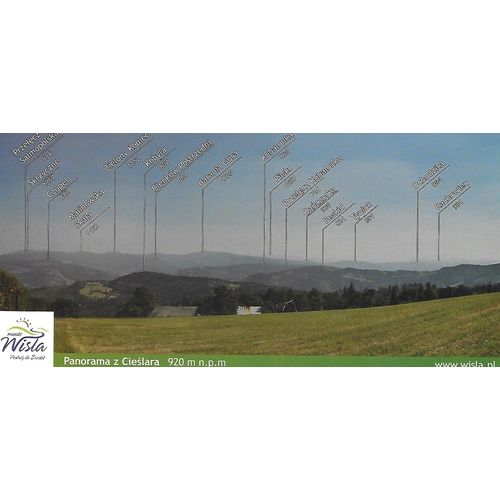 Panorama of Cieślara 920 m. n.p.m.