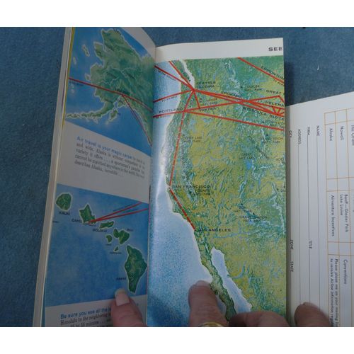 1960 Northwest Orient Airline Souvenir Flight Book