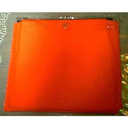 HUNTSMAN HUNTER'S DUCK BAY SPORTSMAN BRIGHT ORANGE SAFETY VEST & LICENSE HOLDER
