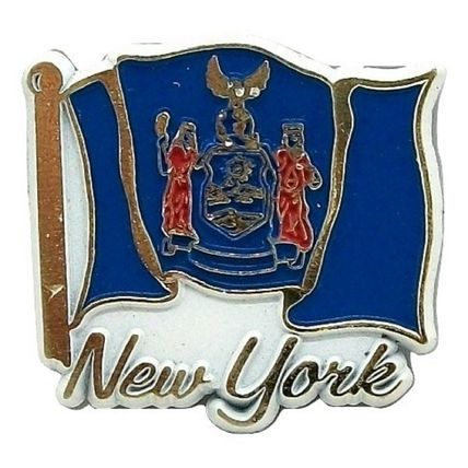 New York State Flag Fridge Magnet