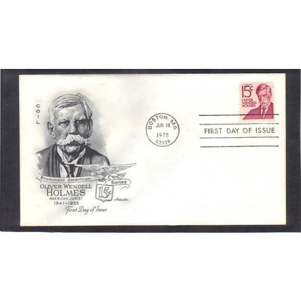 FDC Artmaster 1305E 15c Oliver W. Holmes (Cachet-U/A) CV41658