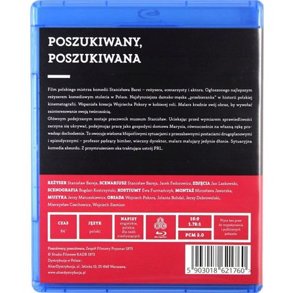Poszukiwany, poszukiwana (Blu-ray) 1973 Stanislaw Bareja POLSKI POLISH