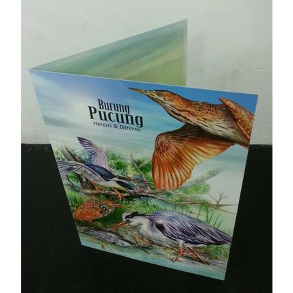 Malaysia Herons & Bitterns 2015 Migratory Birds Animal Wildlife (folder) Limited