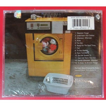 LAUNDRY SERVICE by SHAKIRA (CD, 2001 - USA - Sony) BRAND NEW, "FACTORY SEALED"
