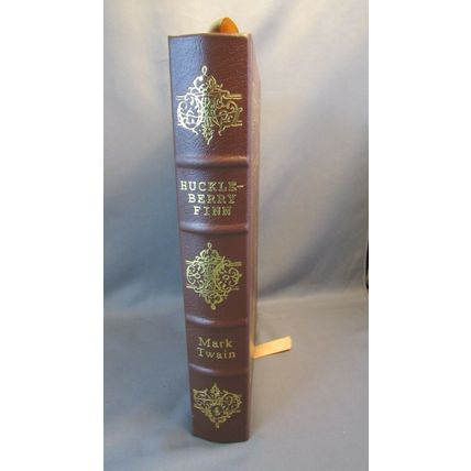 Adventures of Huckleberry Finn-MARK TWAIN leather collector gild Easton Press