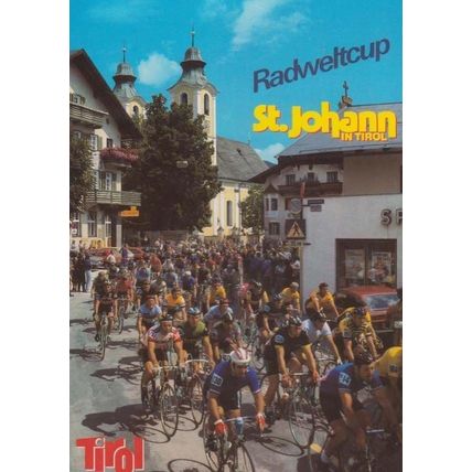 Tirol St Johann Radweltcup Winter Olympics Olympic Games Bicycle Race Postcard