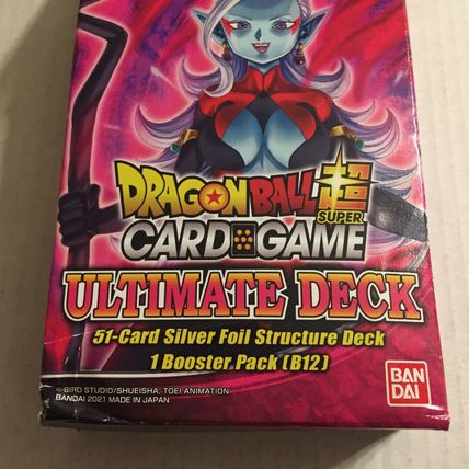 New DragonBall Super Card Game Ultimate Deck - 51 Total Cards