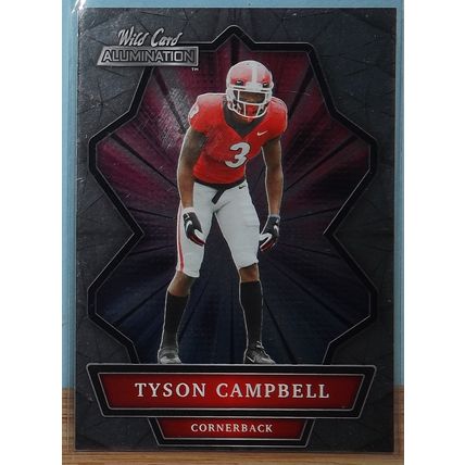 2021 Wild Card Alumination TYSON CAMPBELL (Georgia/Jaguars) Rookie Card ABC-63