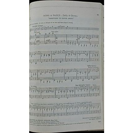 Vintage - Vocal Score & Music For the Musical "Call Me Madam"