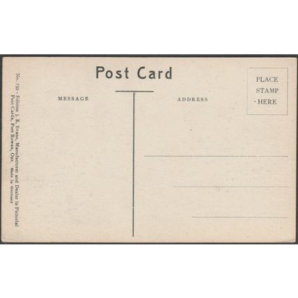 Memorial Avenue, Port Dover, Ontario, c.1905-10 - JE Evans Postcard