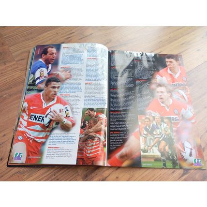 1998 Rugby League Challenge Cup Final, Ticket & newspaper – Sheffield vs Wigan