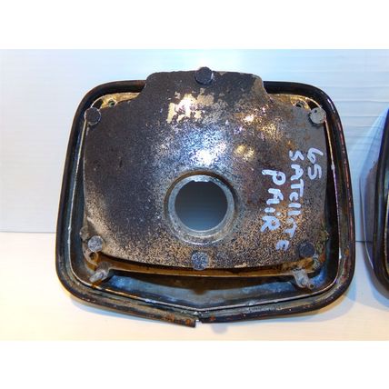 1965 Plymouth Satellite Taillight Housings OEM Belvedere 2445980