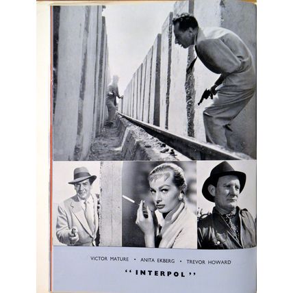 WARWICK PRODUCTIONS 1957 ZARAK - FIRE DOWN BELOW CINEMA SUPPLEMENT